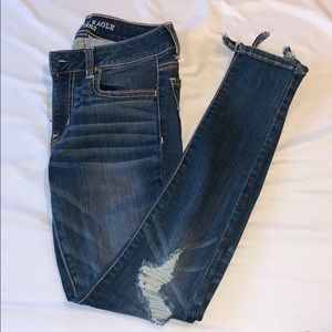 American Eagle Ripped Denim size 2 short